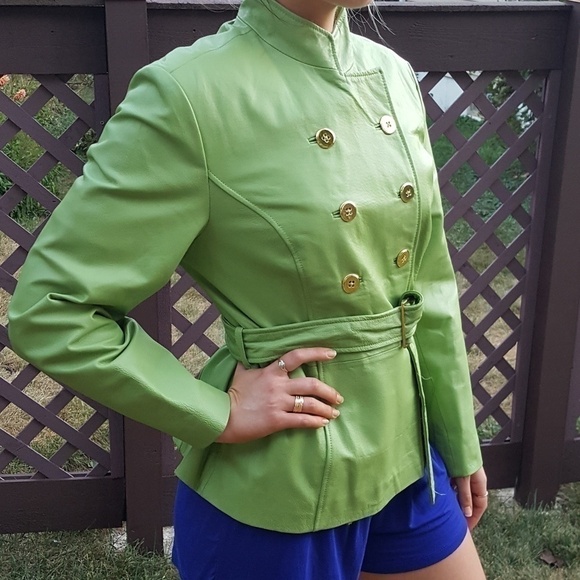 Terry Lewis Classic Luxuries Jackets & Blazers - TERRY Lewis leather blaizer